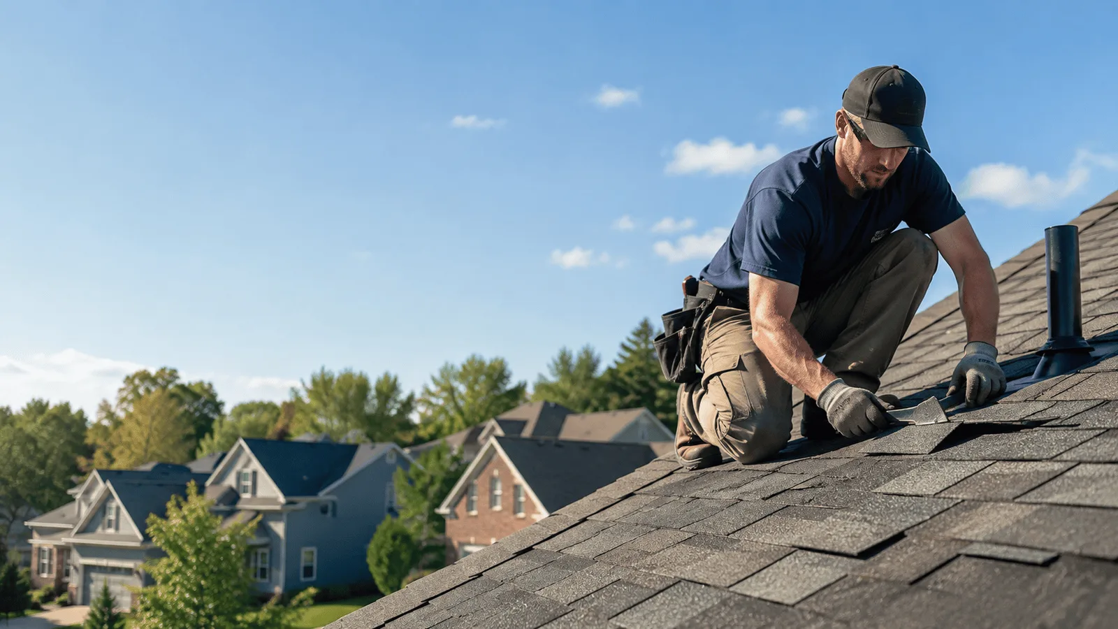 Roof Leak Repair in Bellefontaine, OH near me